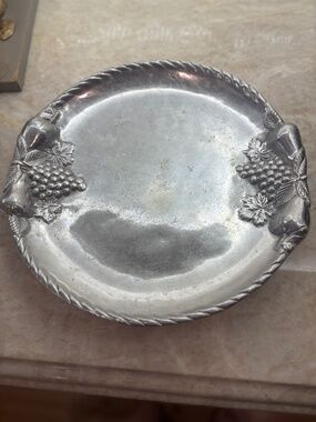 Grape tray 14"+. Thick sturdy Aluminum, oven proof